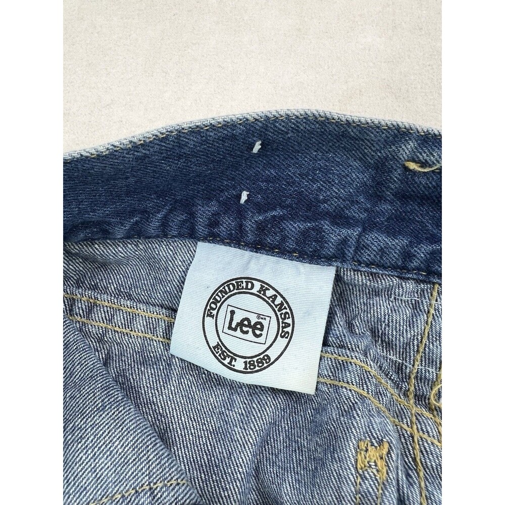 Vtg Lee Curvy Mom Jeans Tapered 80s Union Made USA High Rise Womens 26” Waist - Picture 8 of 14